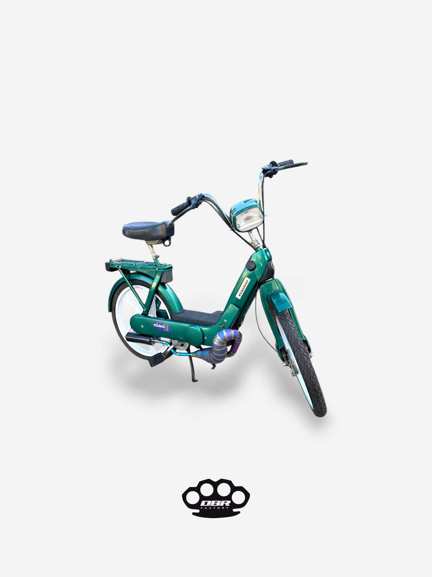 DBR Marmitta Titanio Wyvern Multicolor - Piaggio e Gilera