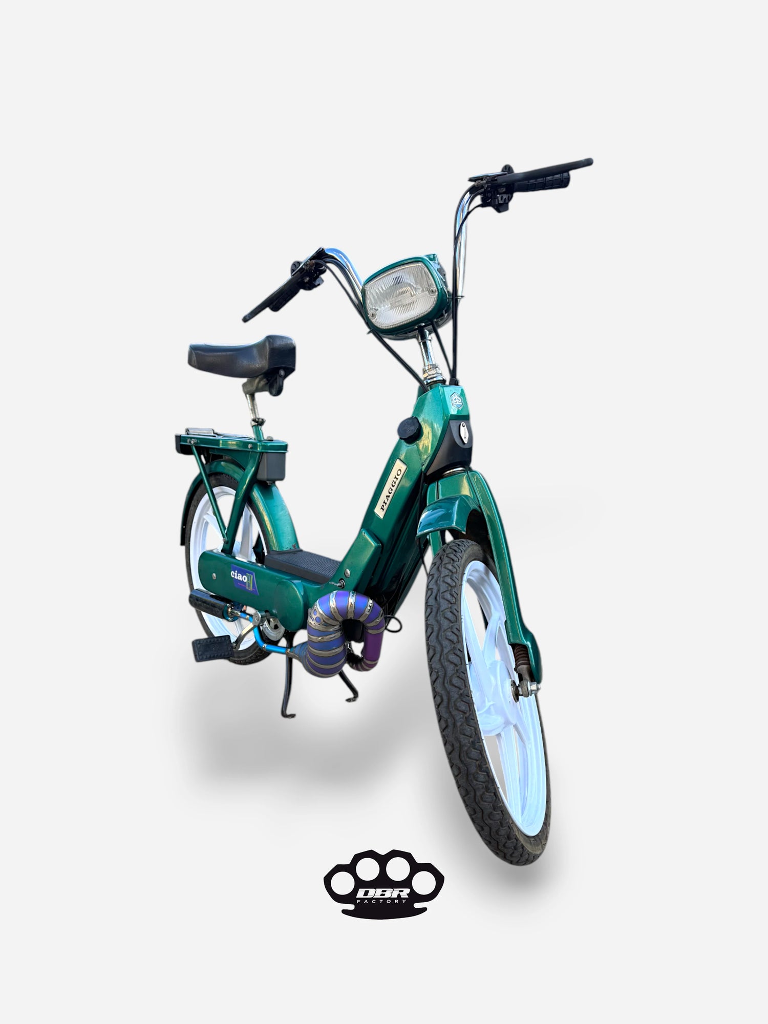 DBR Marmitta Titanio Wyvern Multicolor - Piaggio e Gilera