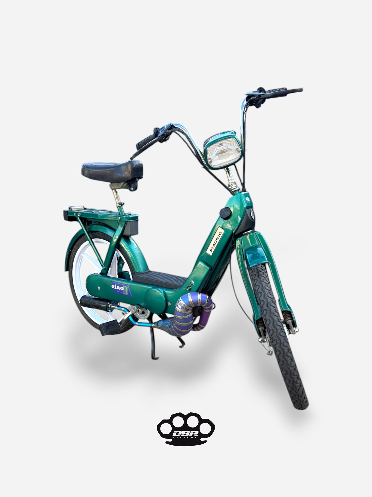 DBR Marmitta Titanio Wyvern Multicolor - Piaggio e Gilera