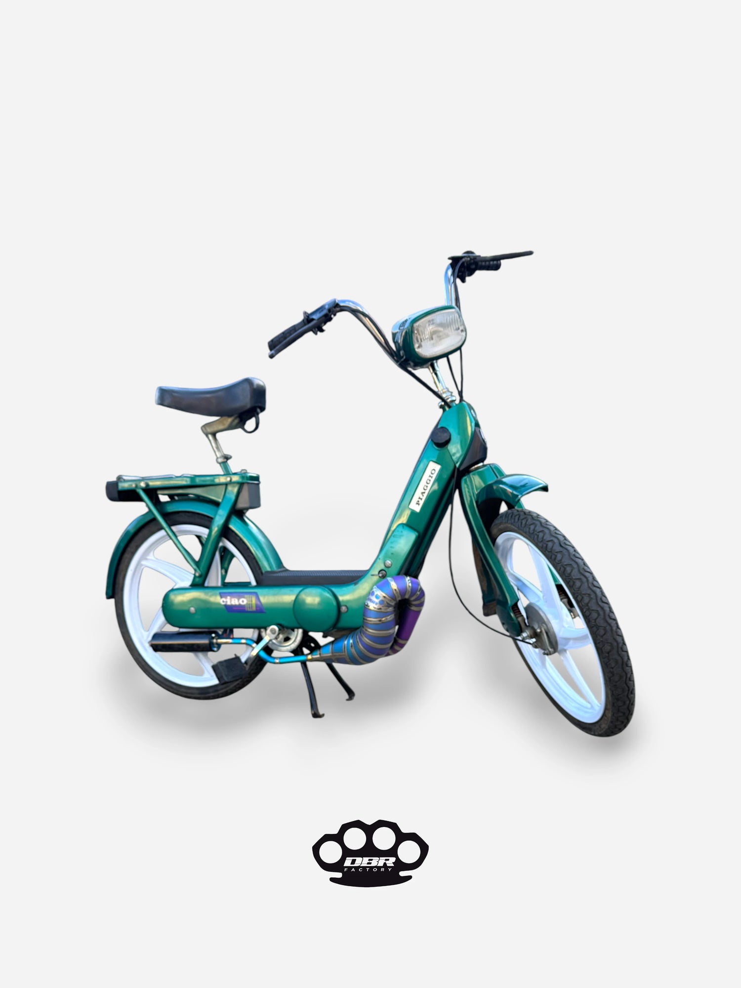 DBR Marmitta Titanio Wyvern Multicolor - Piaggio e Gilera