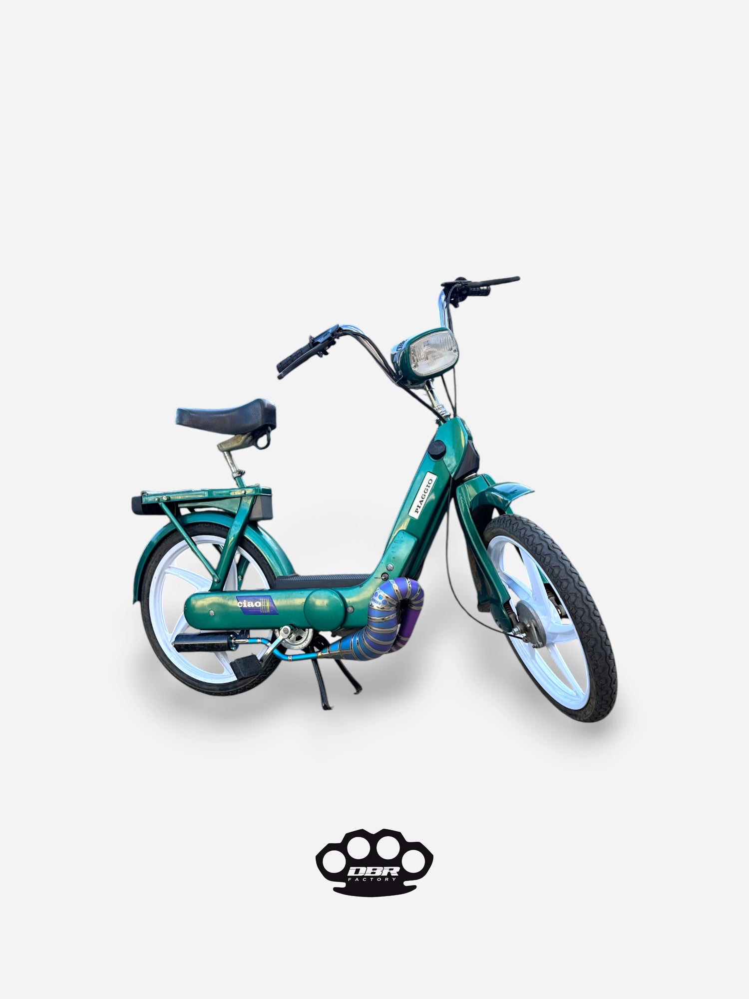 DBR Marmitta Titanio Wyvern Multicolor - Piaggio e Gilera