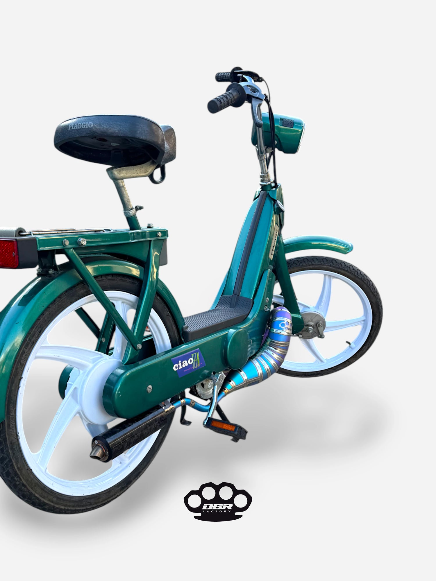 DBR Marmitta Titanio Wyvern Multicolor - Piaggio e Gilera
