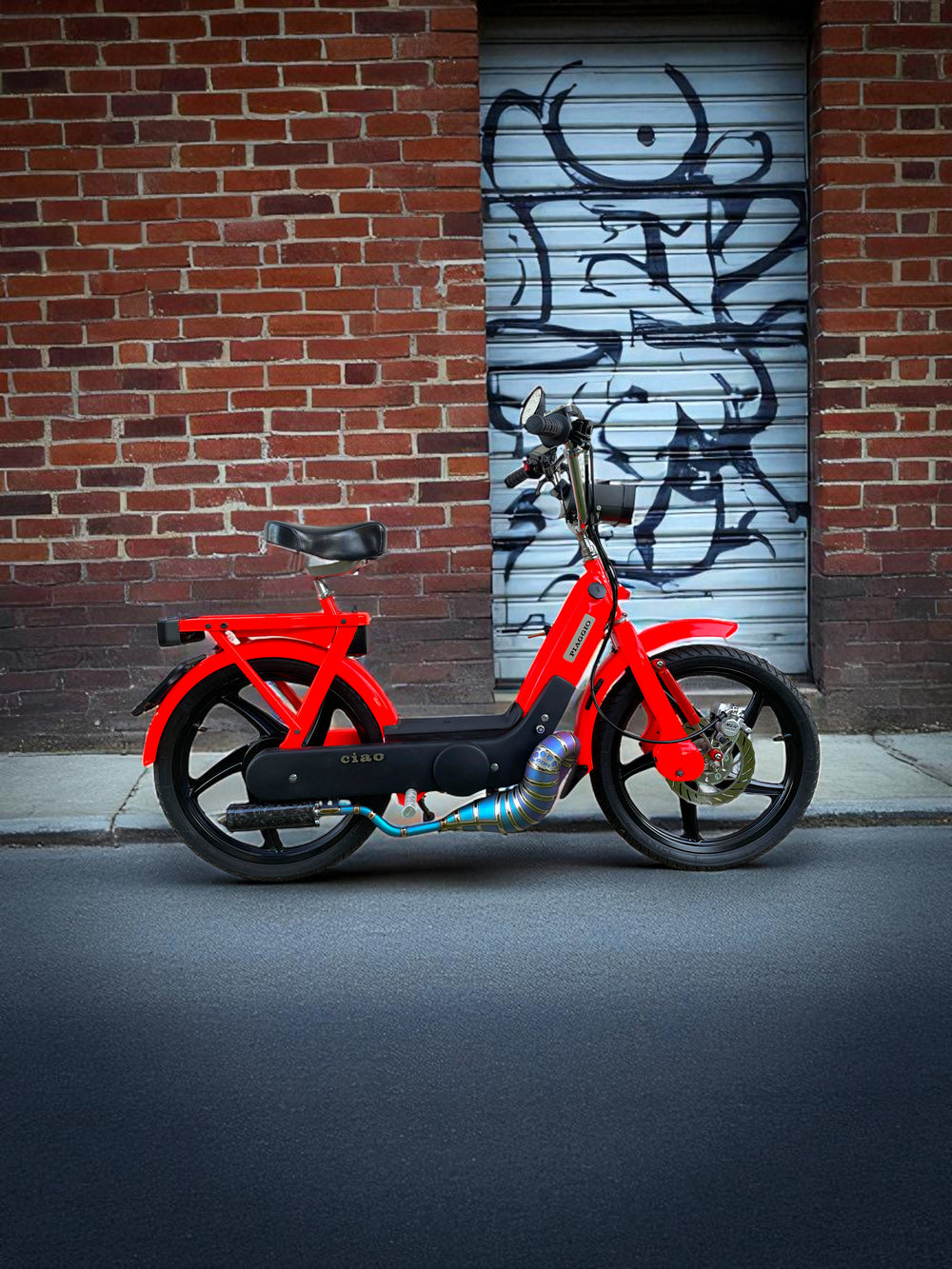 DBR Marmitta Titanio Wyvern Multicolor - Piaggio e Gilera