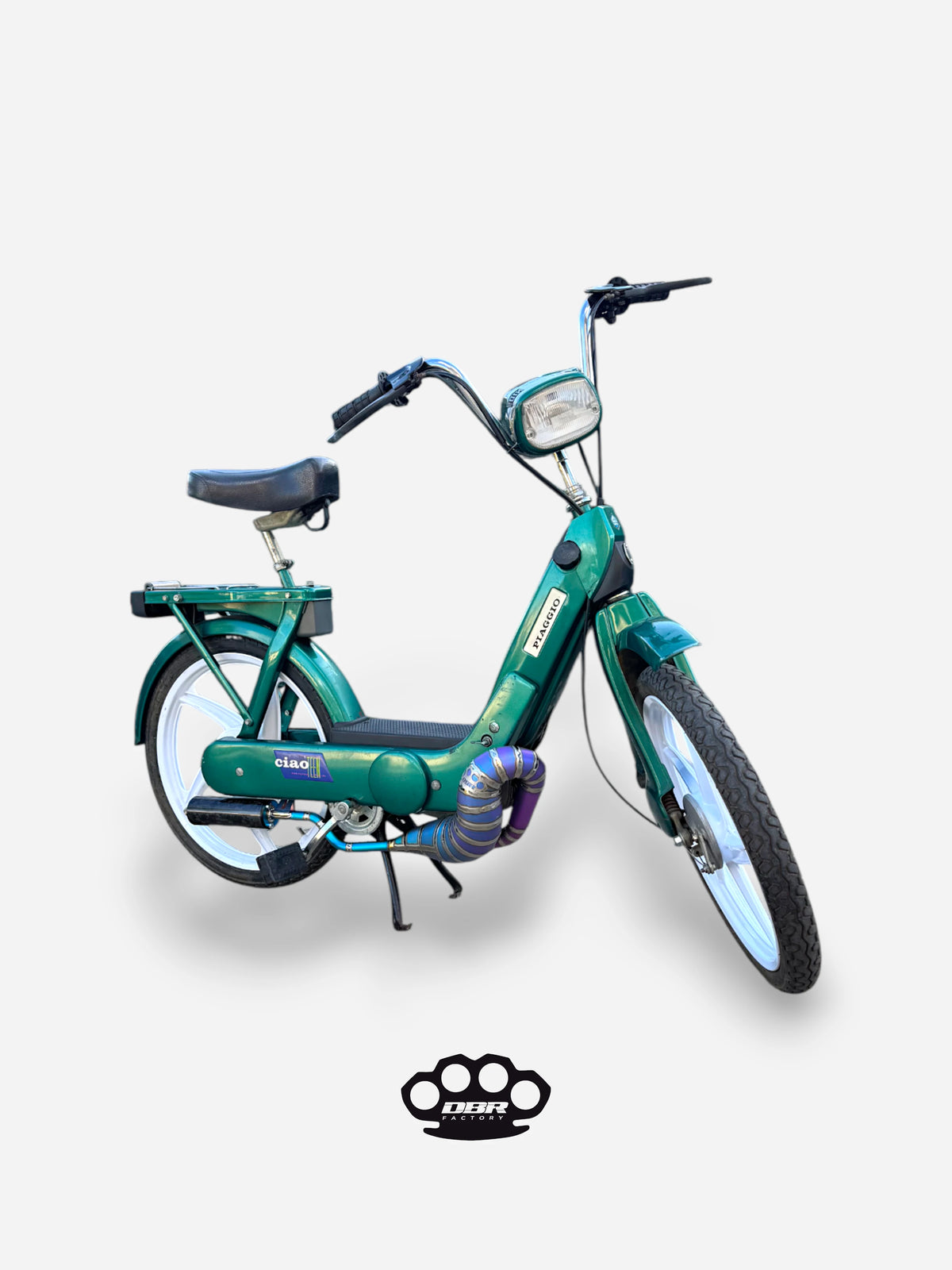 DBR Marmitta Titanio Wyvern Multicolor - Piaggio e Gilera