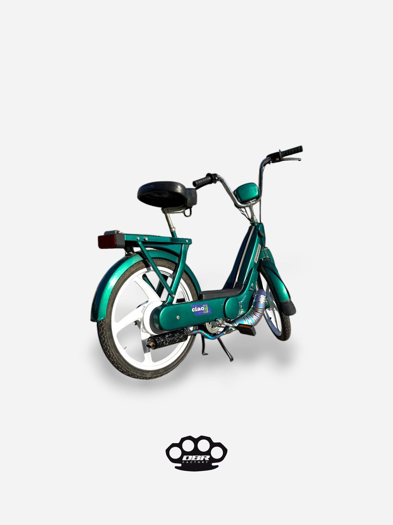 DBR Marmitta Titanio Wyvern Multicolor - Piaggio e Gilera