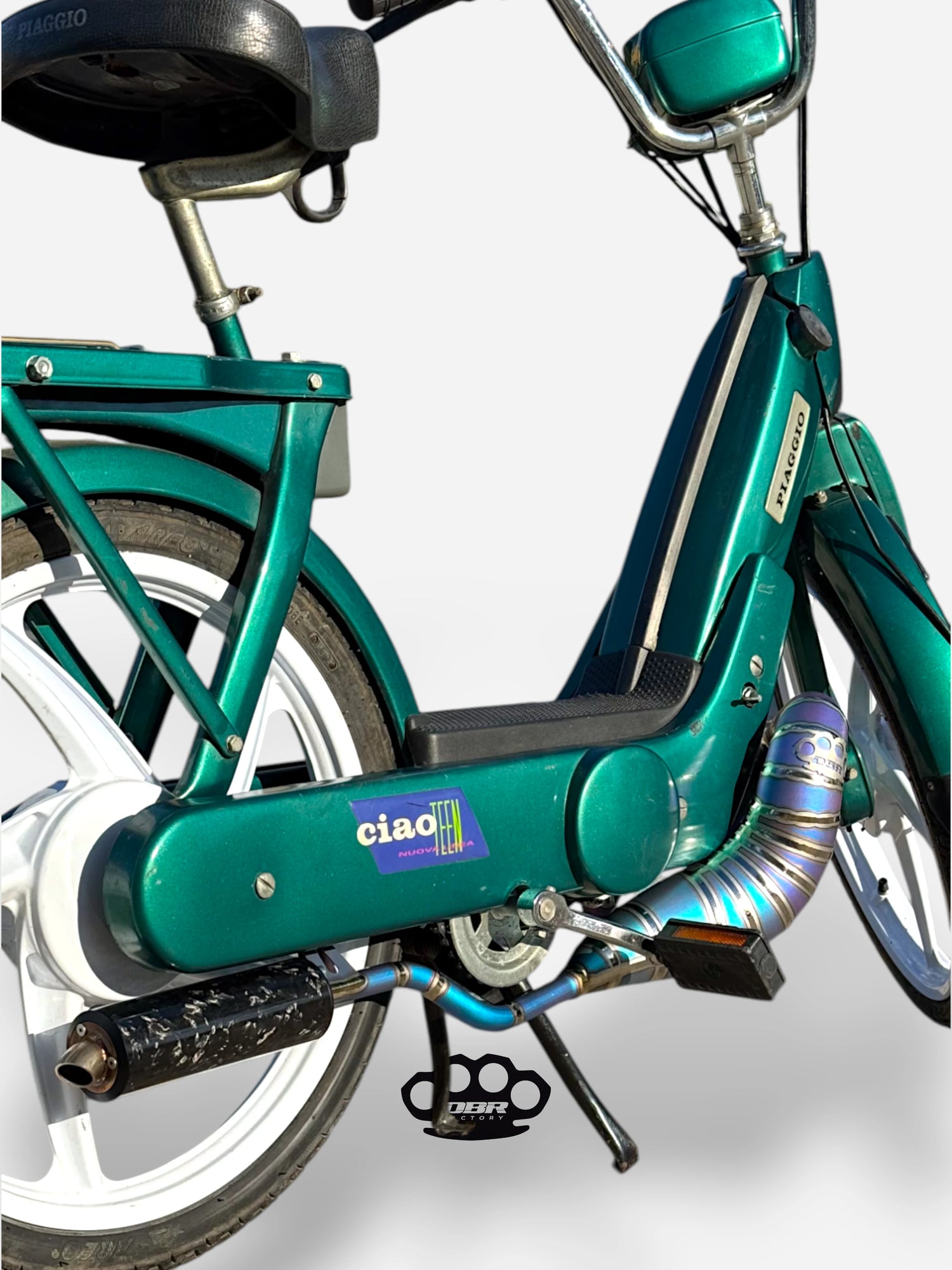 DBR Marmitta Titanio Wyvern Multicolor - Piaggio e Gilera
