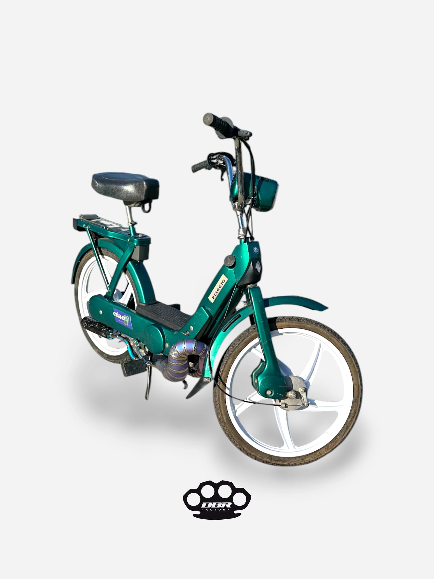 DBR Marmitta Titanio Wyvern Multicolor - Piaggio e Gilera