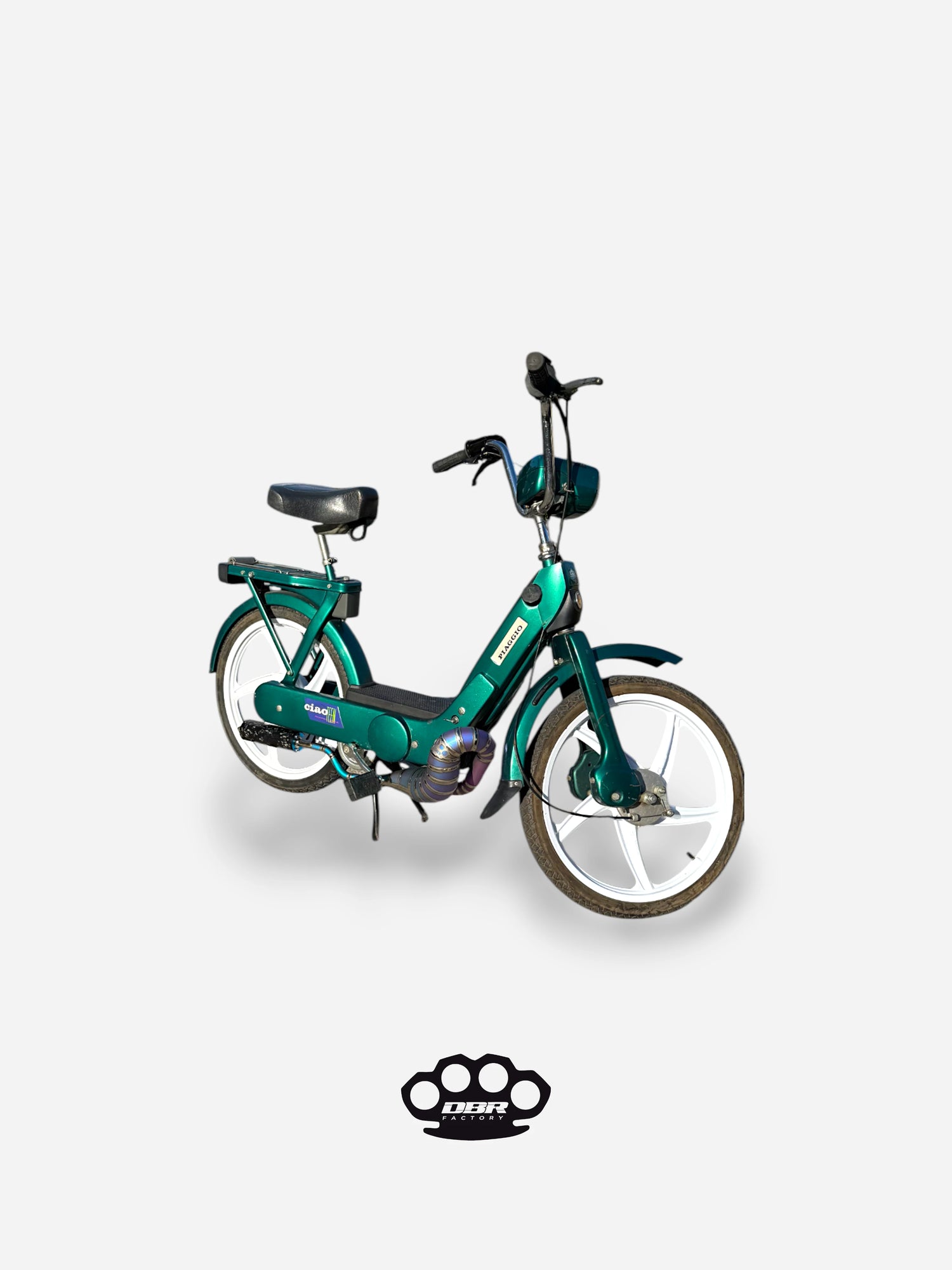 DBR Marmitta Titanio Wyvern Multicolor - Piaggio e Gilera
