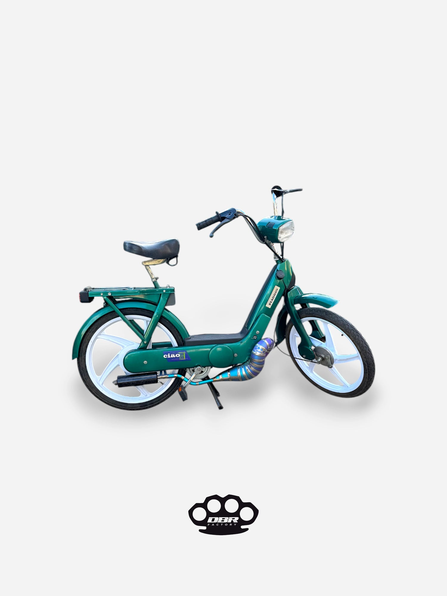 DBR Marmitta Titanio Wyvern Multicolor - Piaggio e Gilera