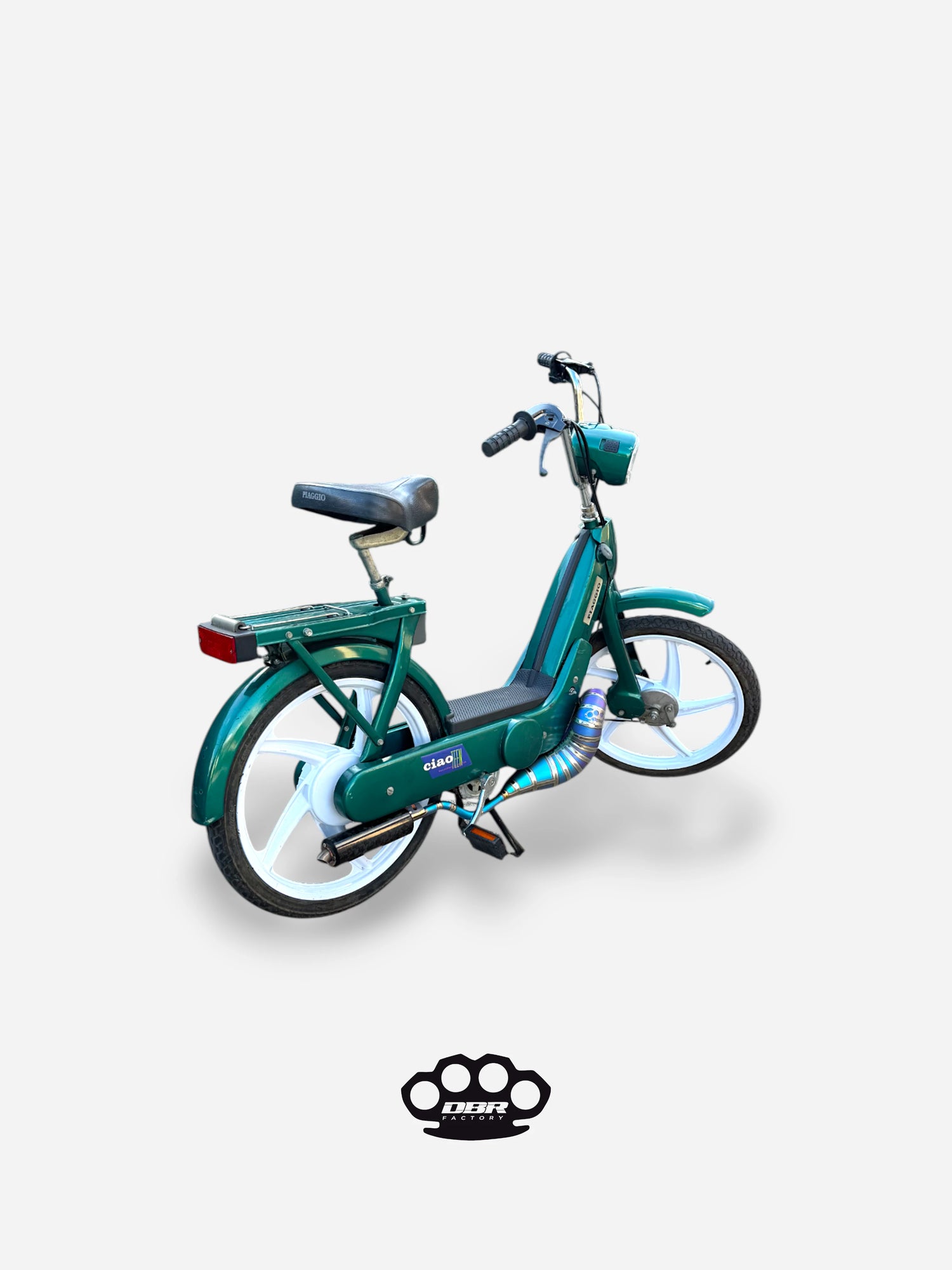 DBR Marmitta Titanio Wyvern Multicolor - Piaggio e Gilera