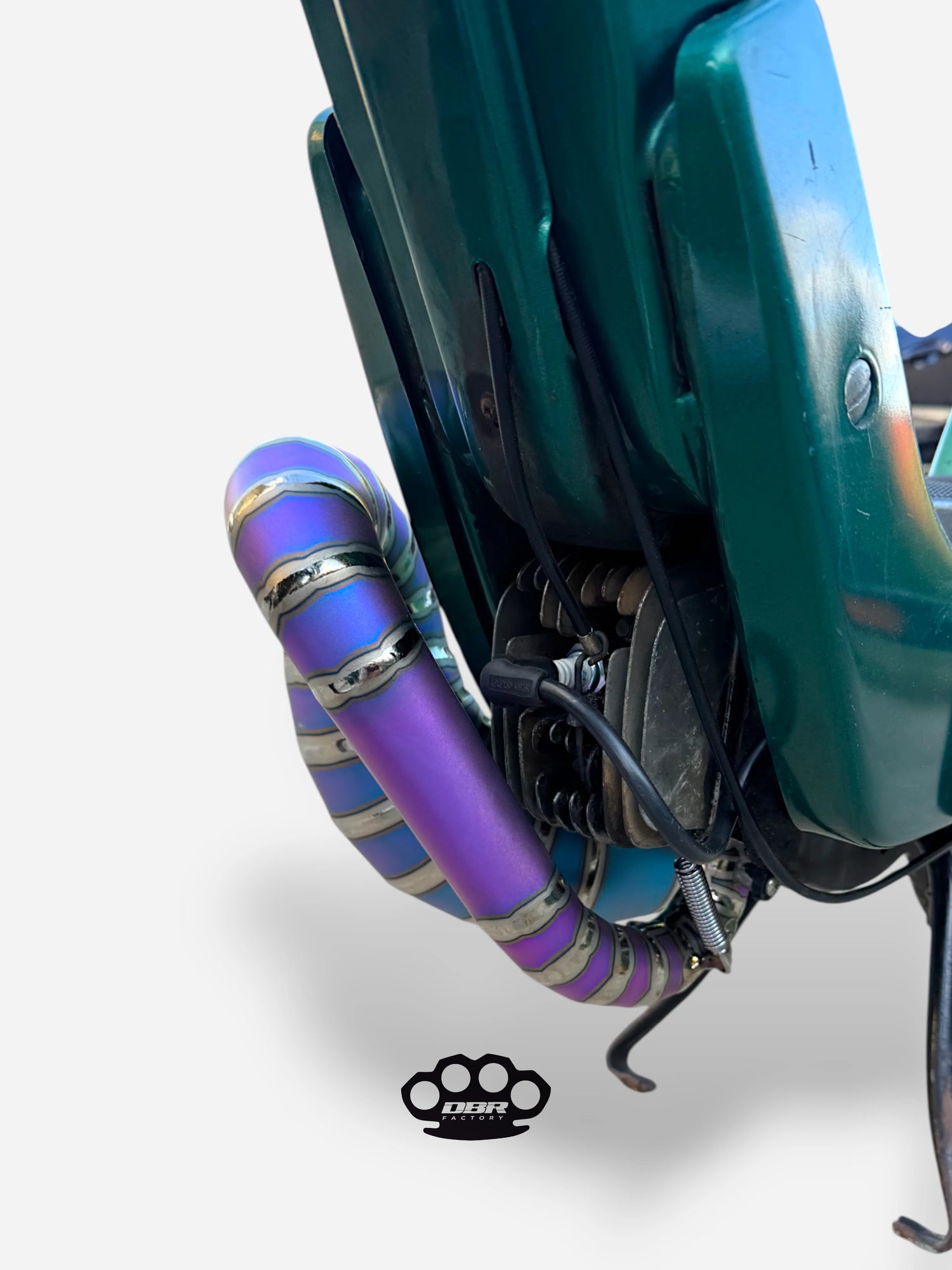 DBR Marmitta Titanio Wyvern Multicolor - Piaggio e Gilera