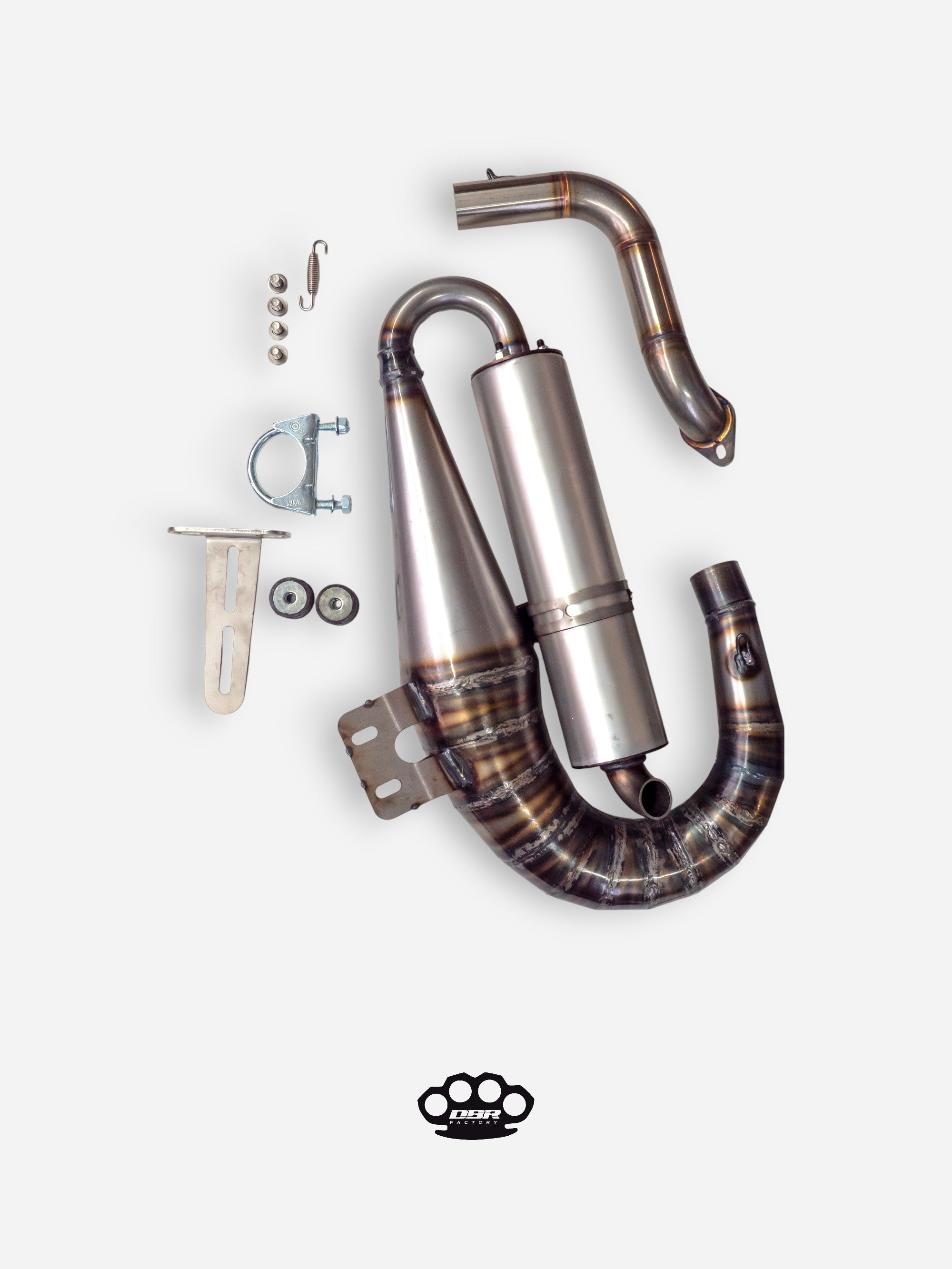 Vespa DBR Python “S” 排气管