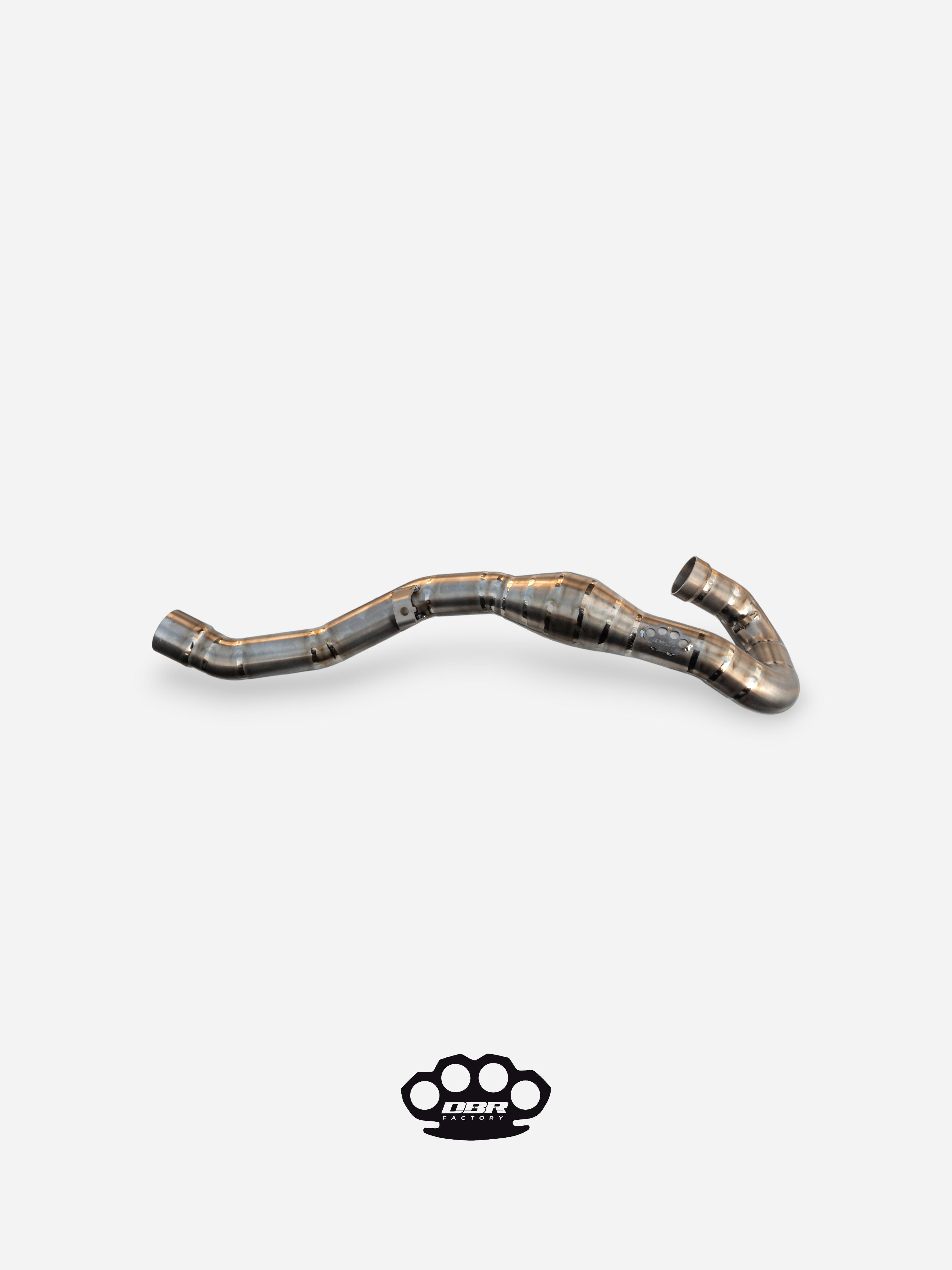 DBR 4T 钛合金排气歧管 - KTM 450-530 (2008-2016), Husqvarna 450 FE/FC (2014-2016), Husaberg 450 FE/FC (2009-2014)