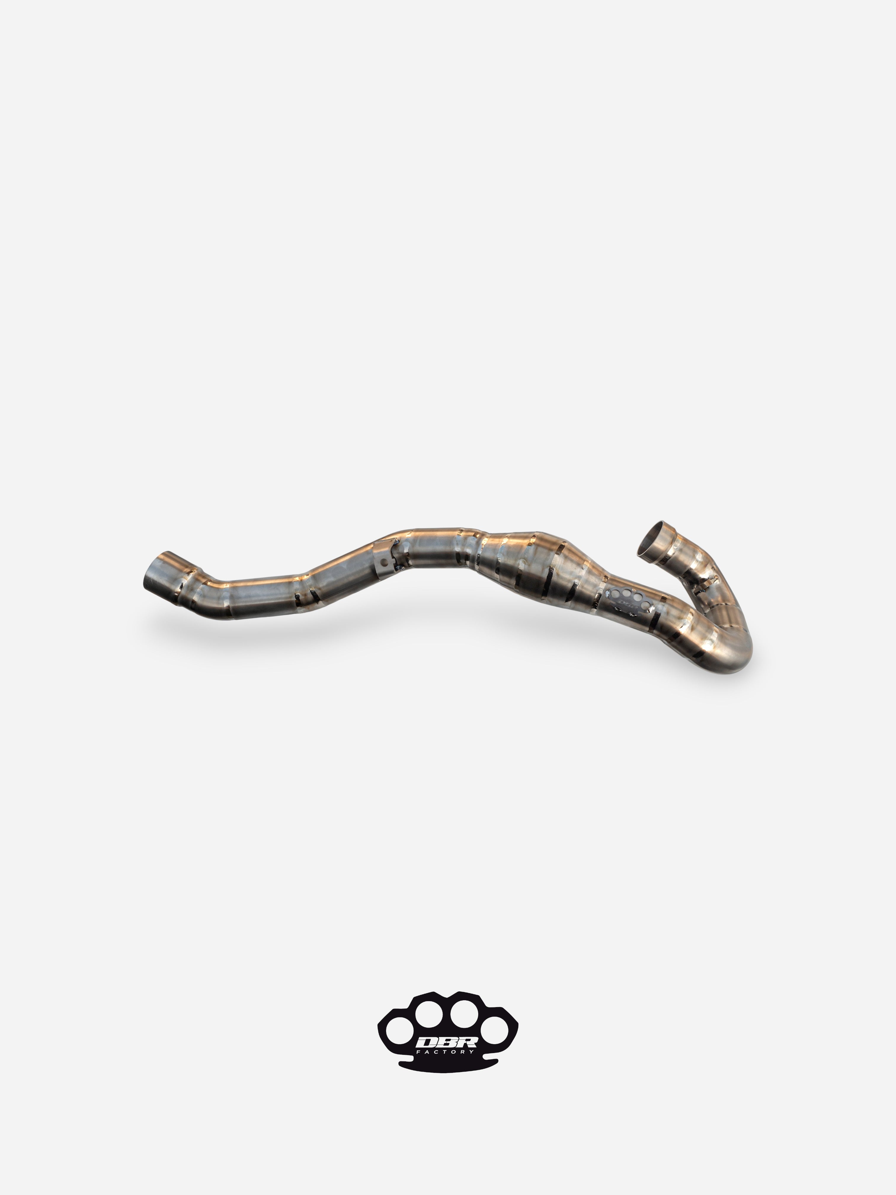 DBR 4T 钛合金排气歧管 - KTM 450-530 (2008-2016), Husqvarna 450 FE/FC (2014-2016), Husaberg 450 FE/FC (2009-2014)