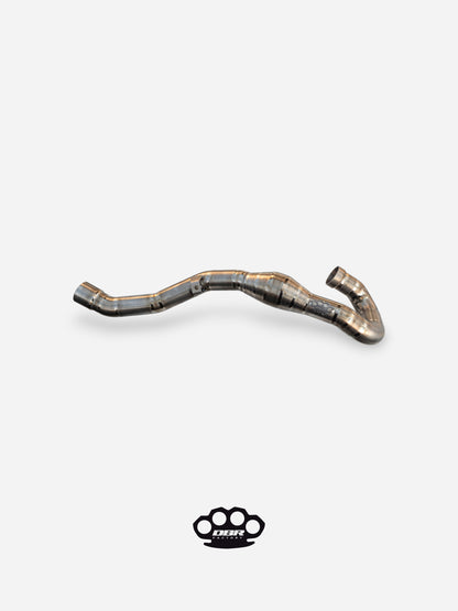 مجمع عادم DBR 4T تيتانيوم - KTM 450-530 (2008-2016)، Husqvarna 450 FE/FC (2014-2016)، Husaberg 450 FE/FC (2009-2014)