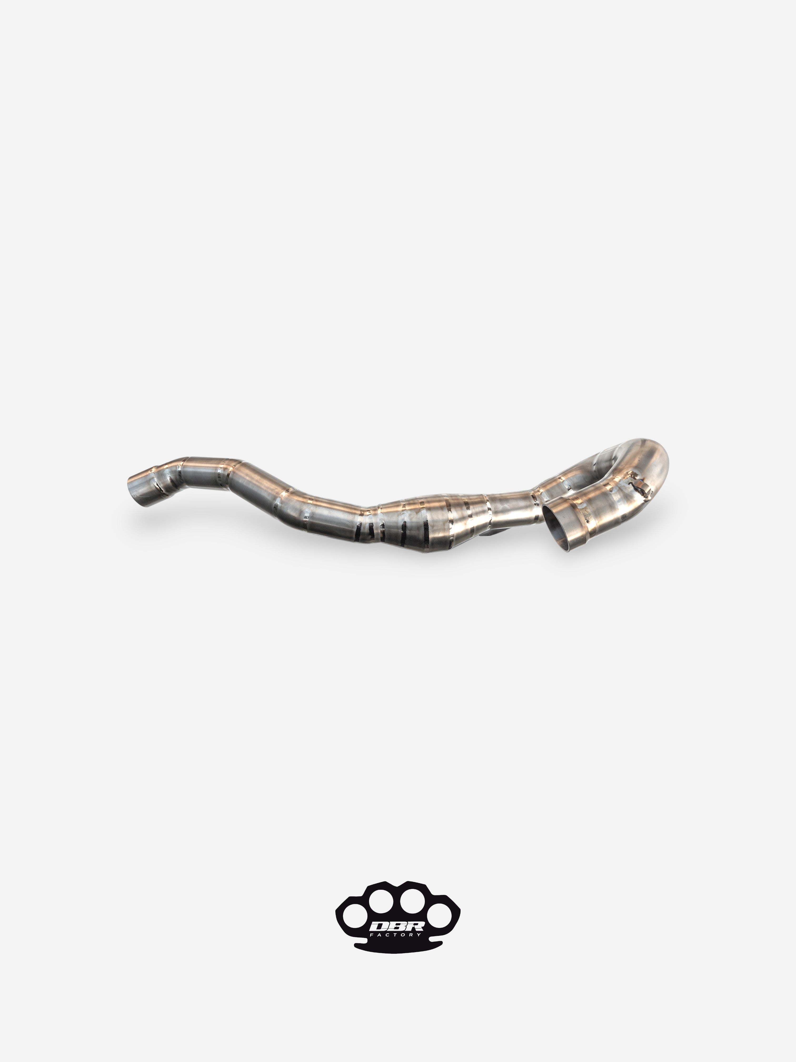 DBR 4T 钛合金排气歧管 - KTM 450-530 (2008-2016), Husqvarna 450 FE/FC (2014-2016), Husaberg 450 FE/FC (2009-2014)