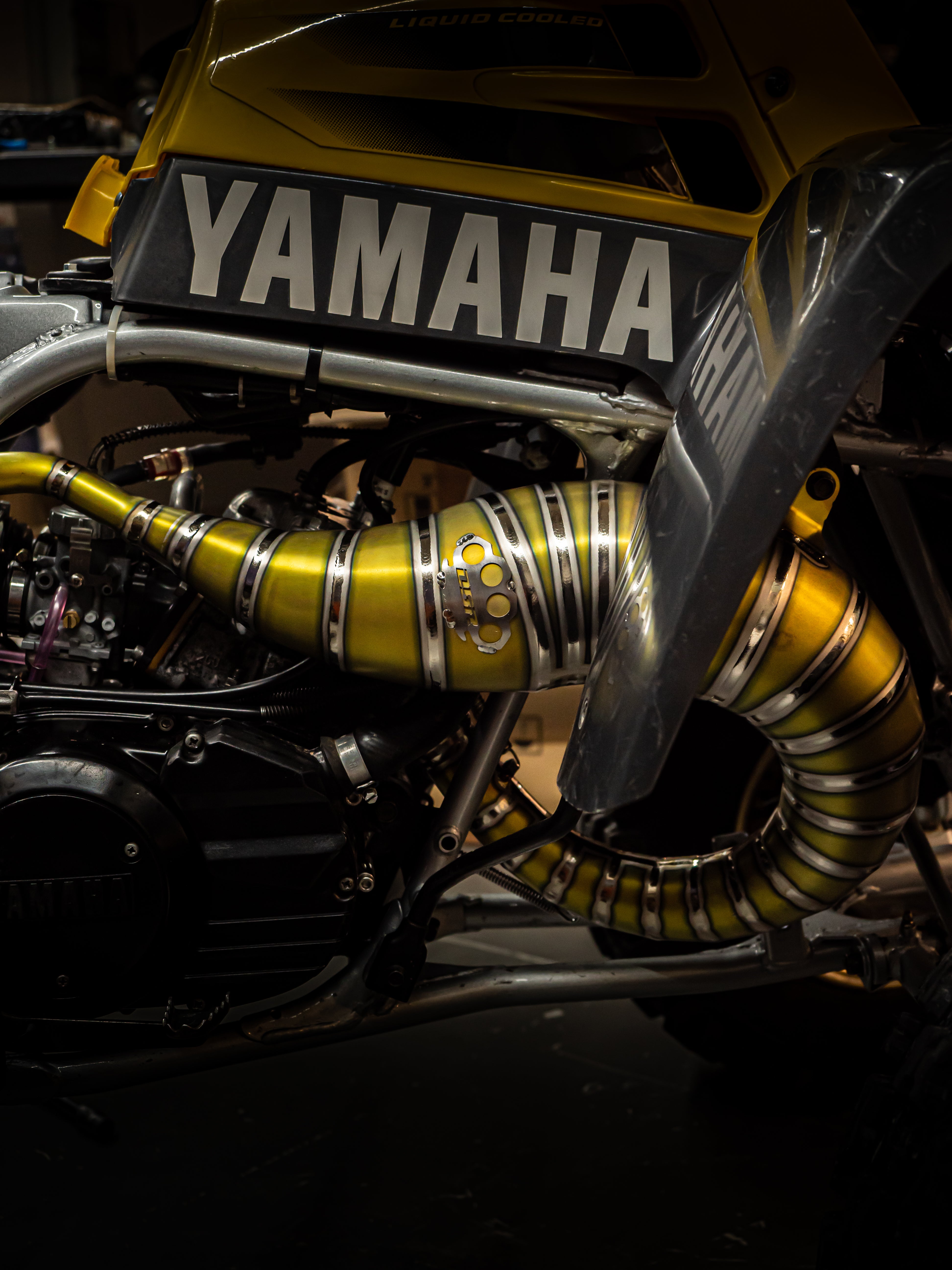 DBR Titanium Full Exhaust - Yamaha Banshee 350 1988-2009 | 350cc-470cc