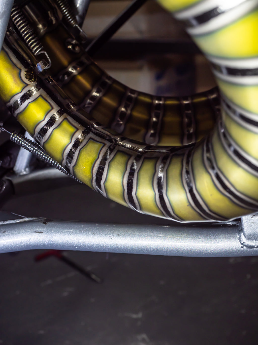 DBR 全钛合金排气管，适用于雅马哈 BANSHEE 350CC 全地形车 1988–2009