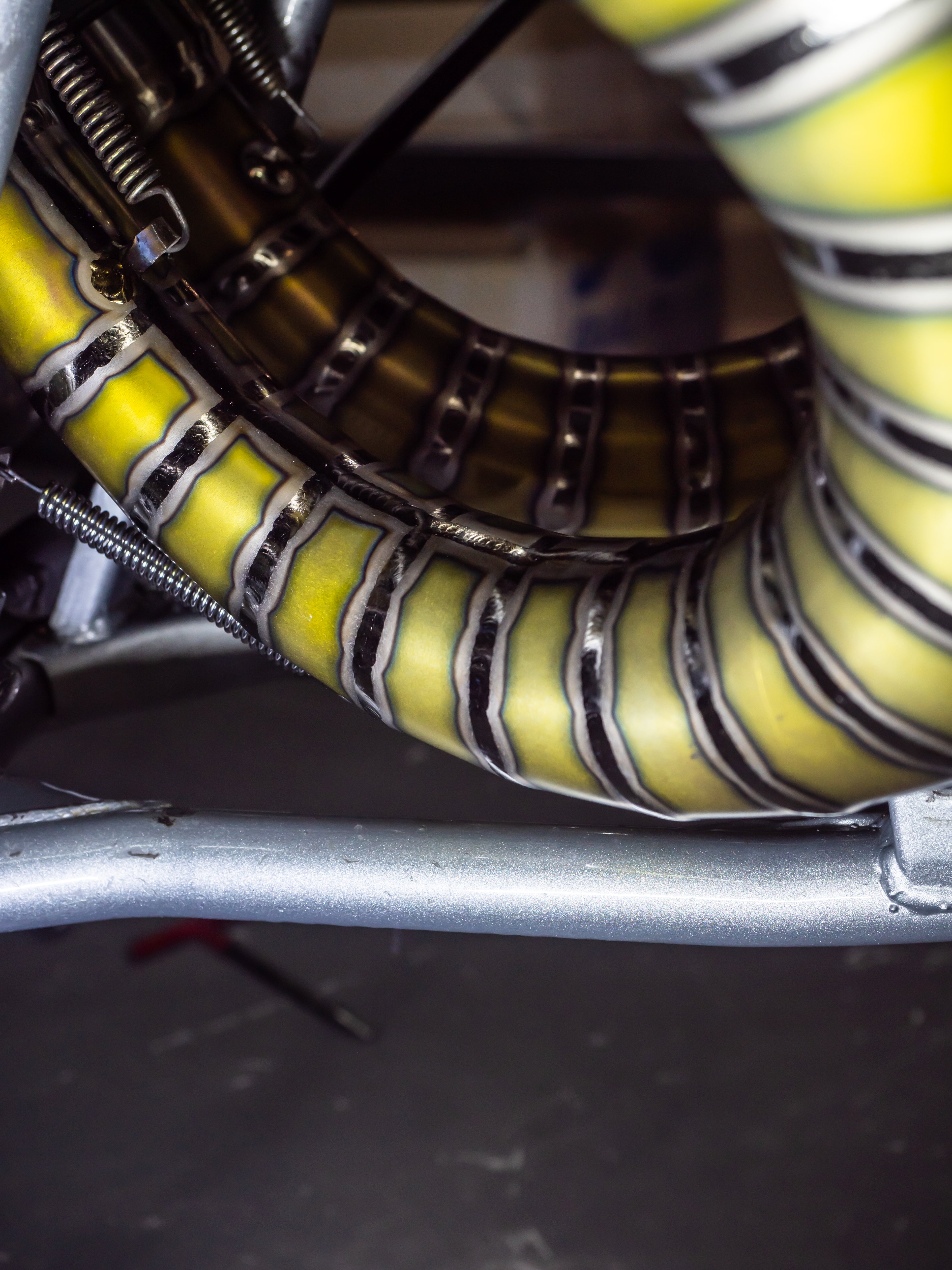 DBR 全钛合金排气管，适用于雅马哈 BANSHEE 350CC 全地形车 1988–2009