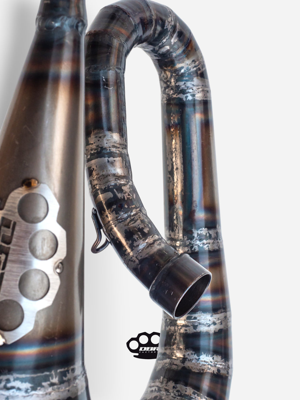 DBR经典助力车排气管 – 一体式消音器