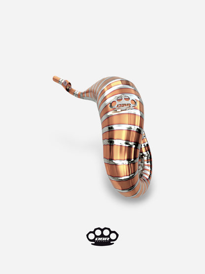 DBR Off-Road Exhaust 125/150cc Titanium High - Belly