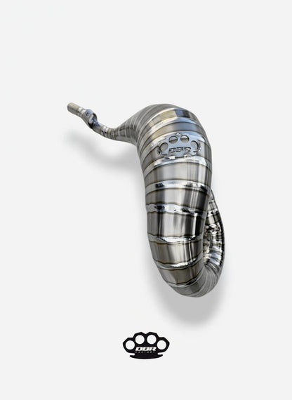 DBR Off-Road Exhaust 125/150cc Titanium High - Belly
