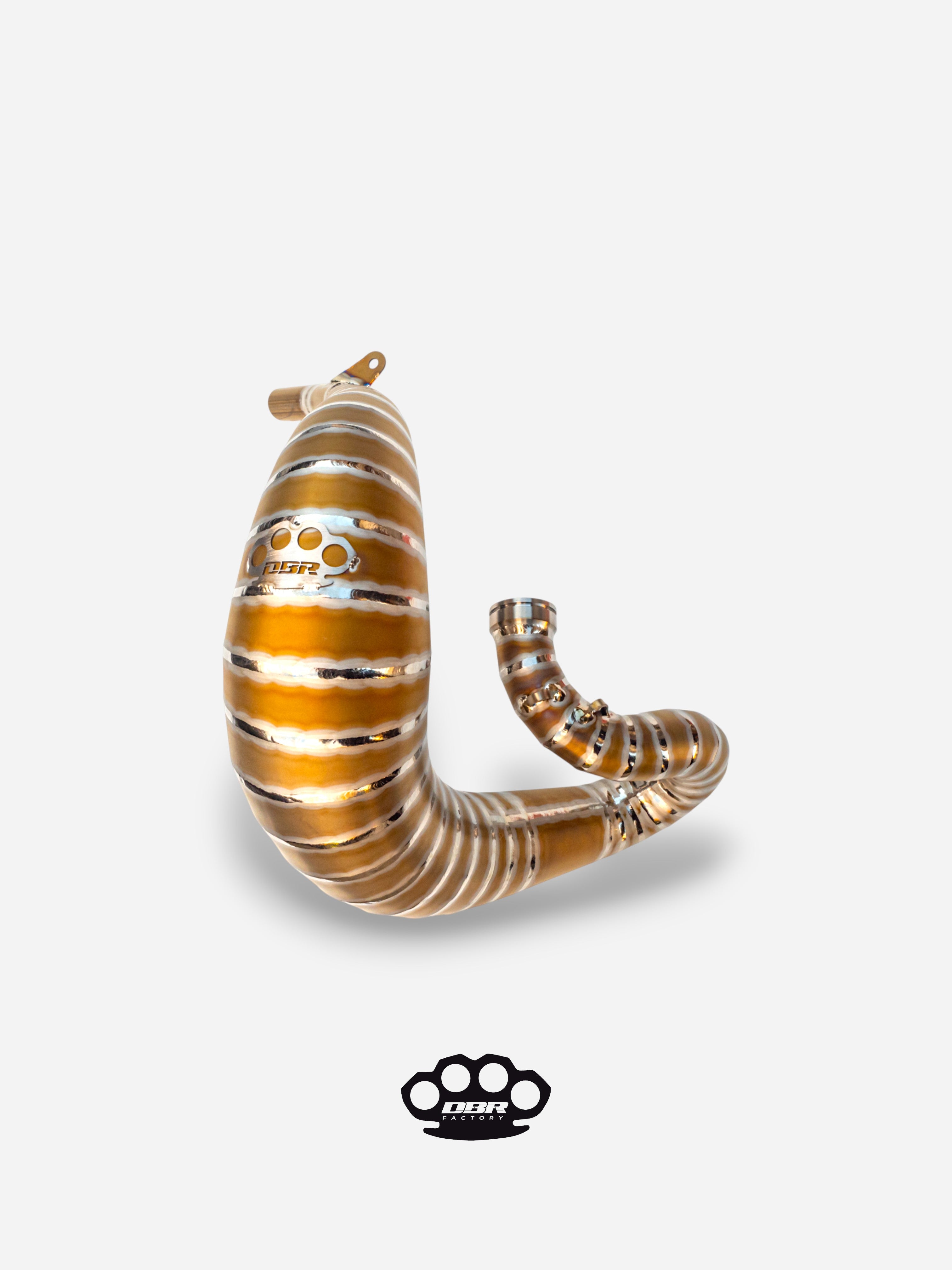 Scarico DBR 50/100cc Superfast Bassa Titanium - DBR Factory