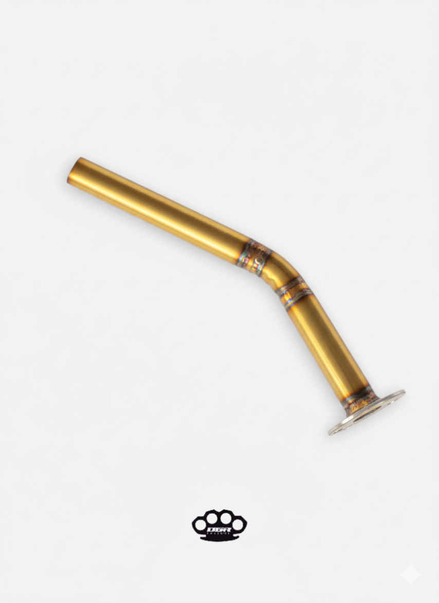 Tubo Titanio Collegamento Scarico - Silenziatore AM6 Alto - DBR Factory