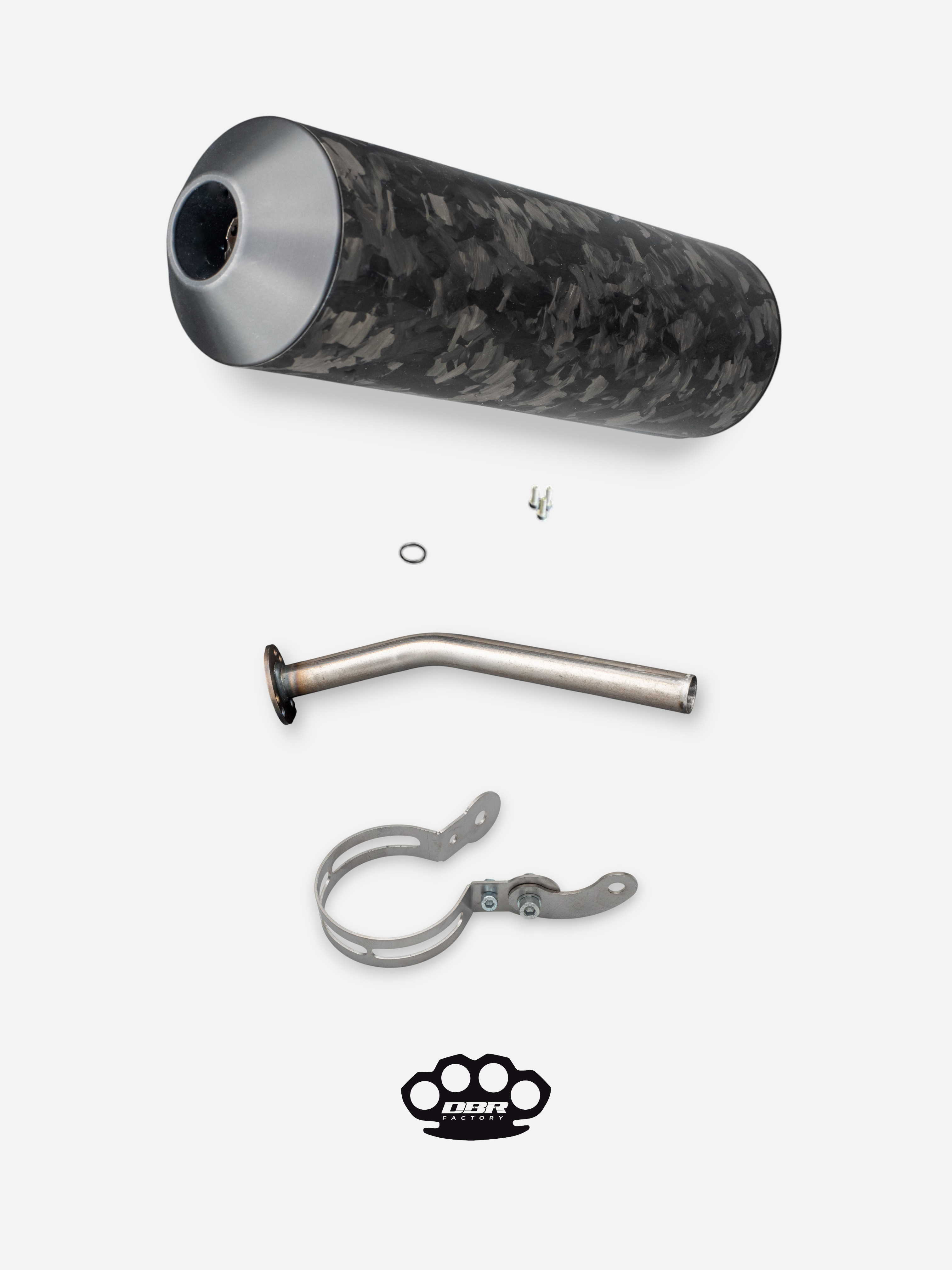 Kit Silenziatore DBR 50/100cc Passaggio Alto - DBR Factory