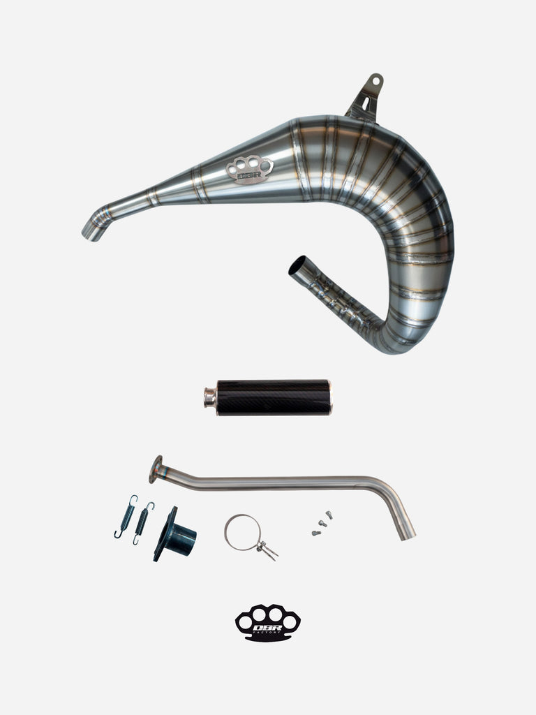 DBR Scarico Completo in Titanio YAMAHA BLASTER 200cc ATV 1988–2009 - DBR Factory