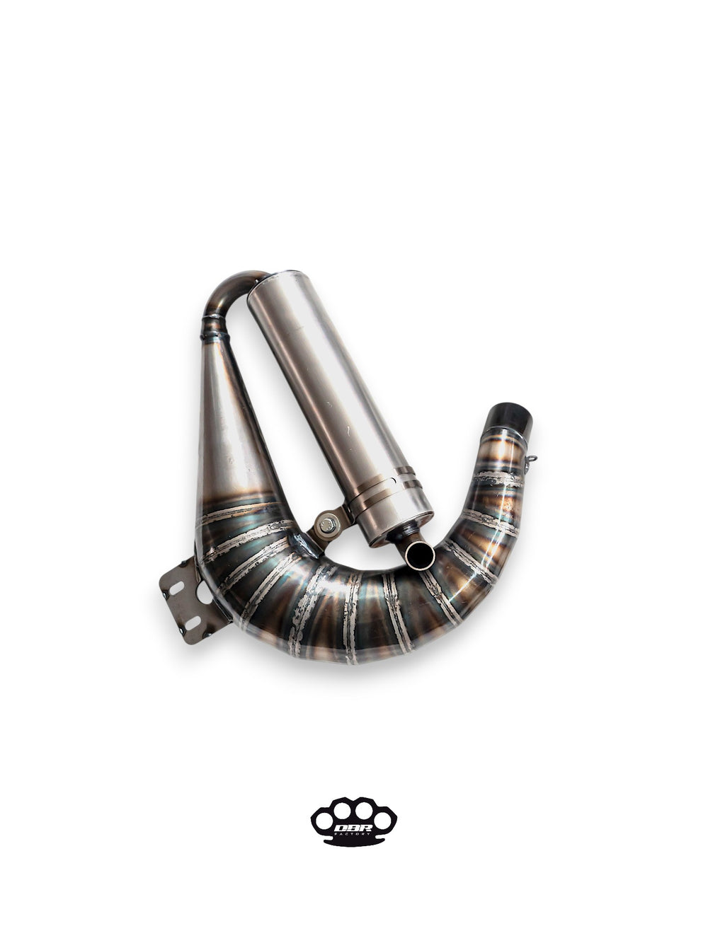 DBR Marmitta Vespa Unisex Curly