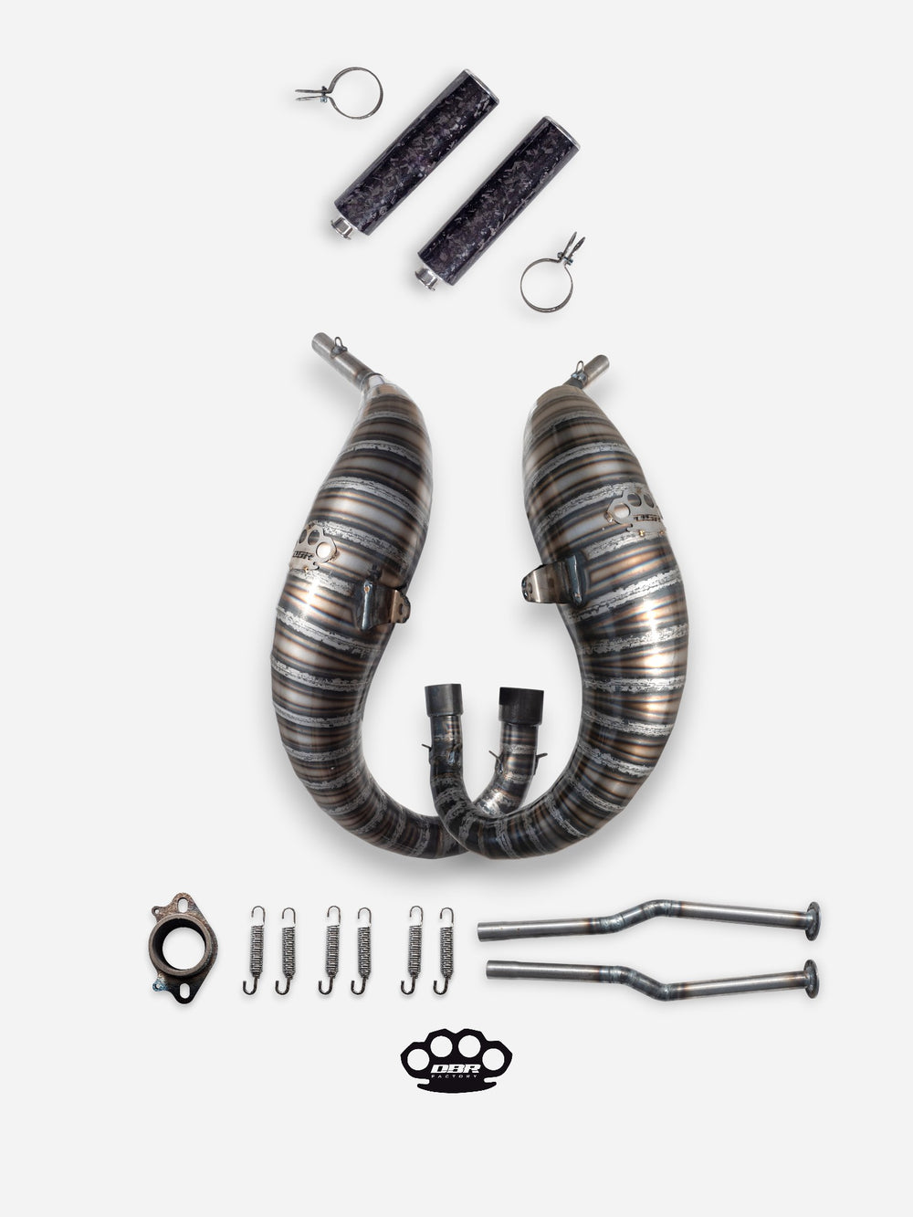 DBR Scarico Completo Classic per YAMAHA TDR 250cc