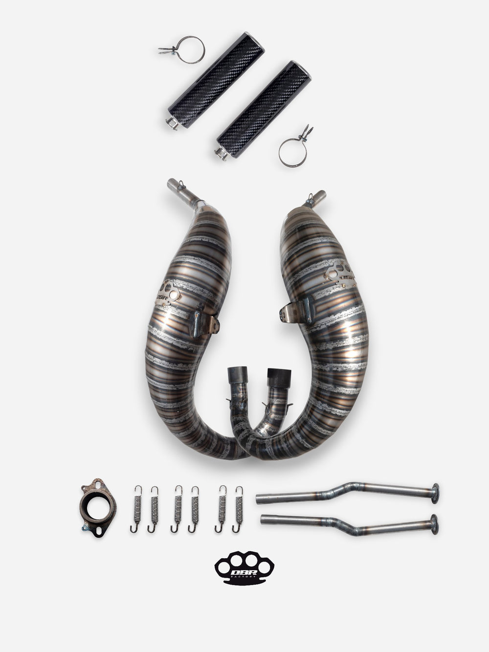DBR Scarico Completo Classic per YAMAHA TDR 250cc