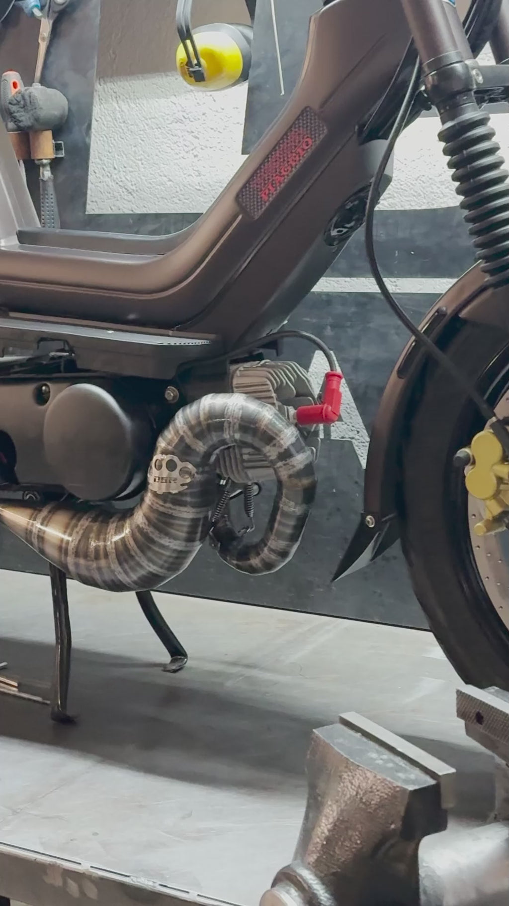 DBR Wyvern 排气管 - 适用于 Piaggio/Gilera