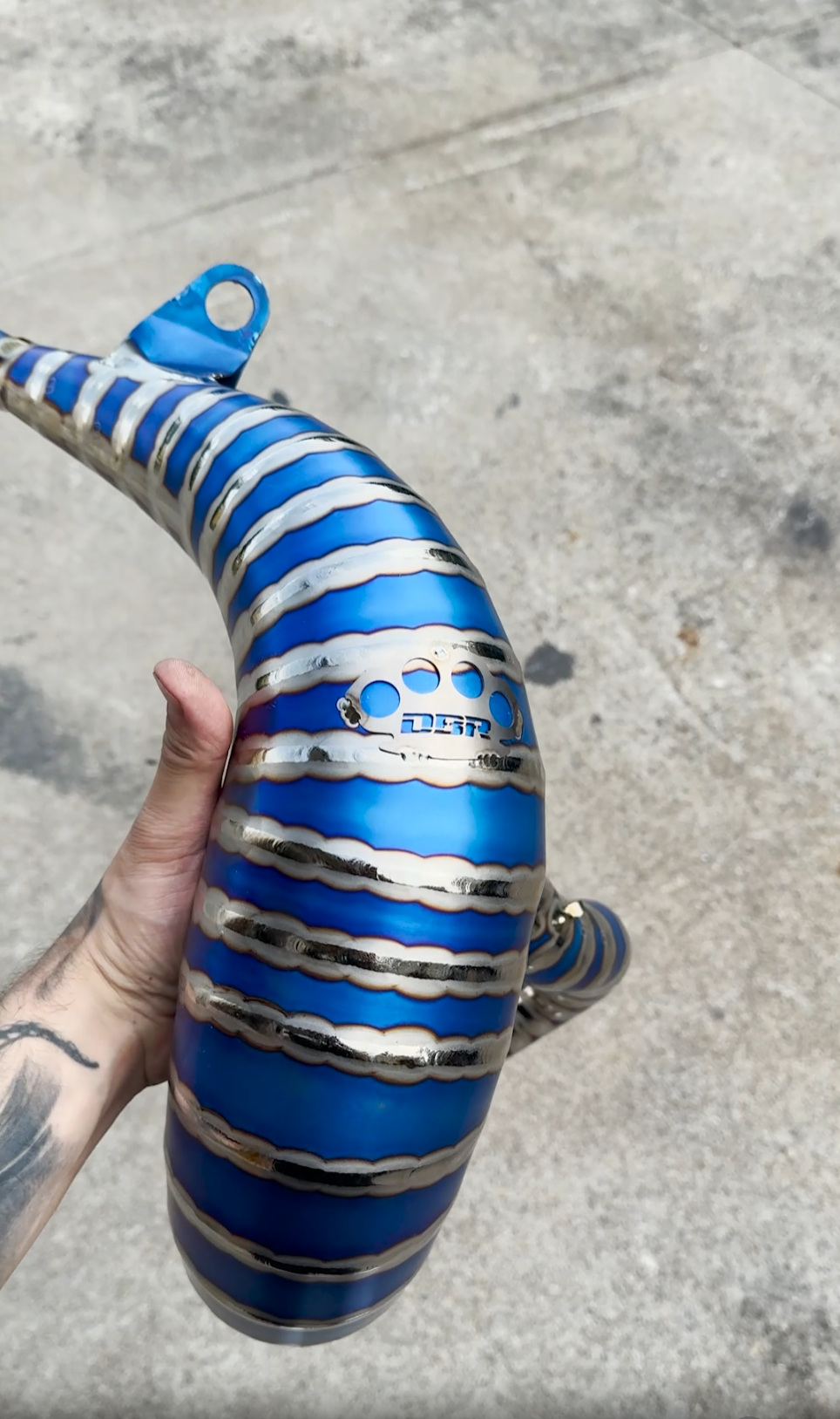 DBR Escape Off-Road 250/300cc Alto Titanio